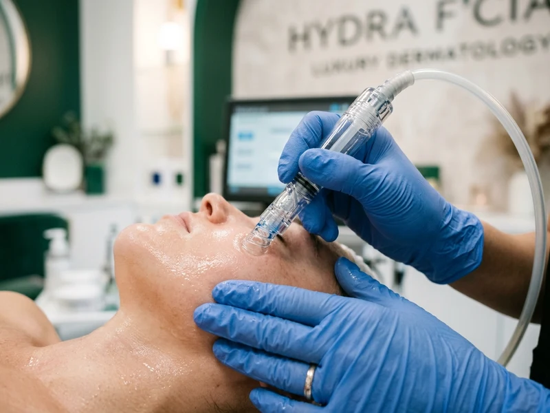 Hydra Facial treatment at Radiant Glow Pune